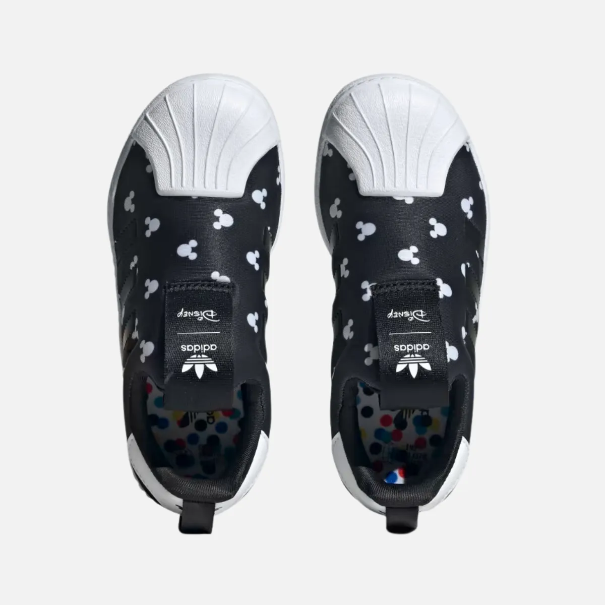 Adidas SUPERSTAR 360 Kids Unisex Shoes BOY AND GIRL (4-7 YEAR) -Core Black/Cloud White/Core Black