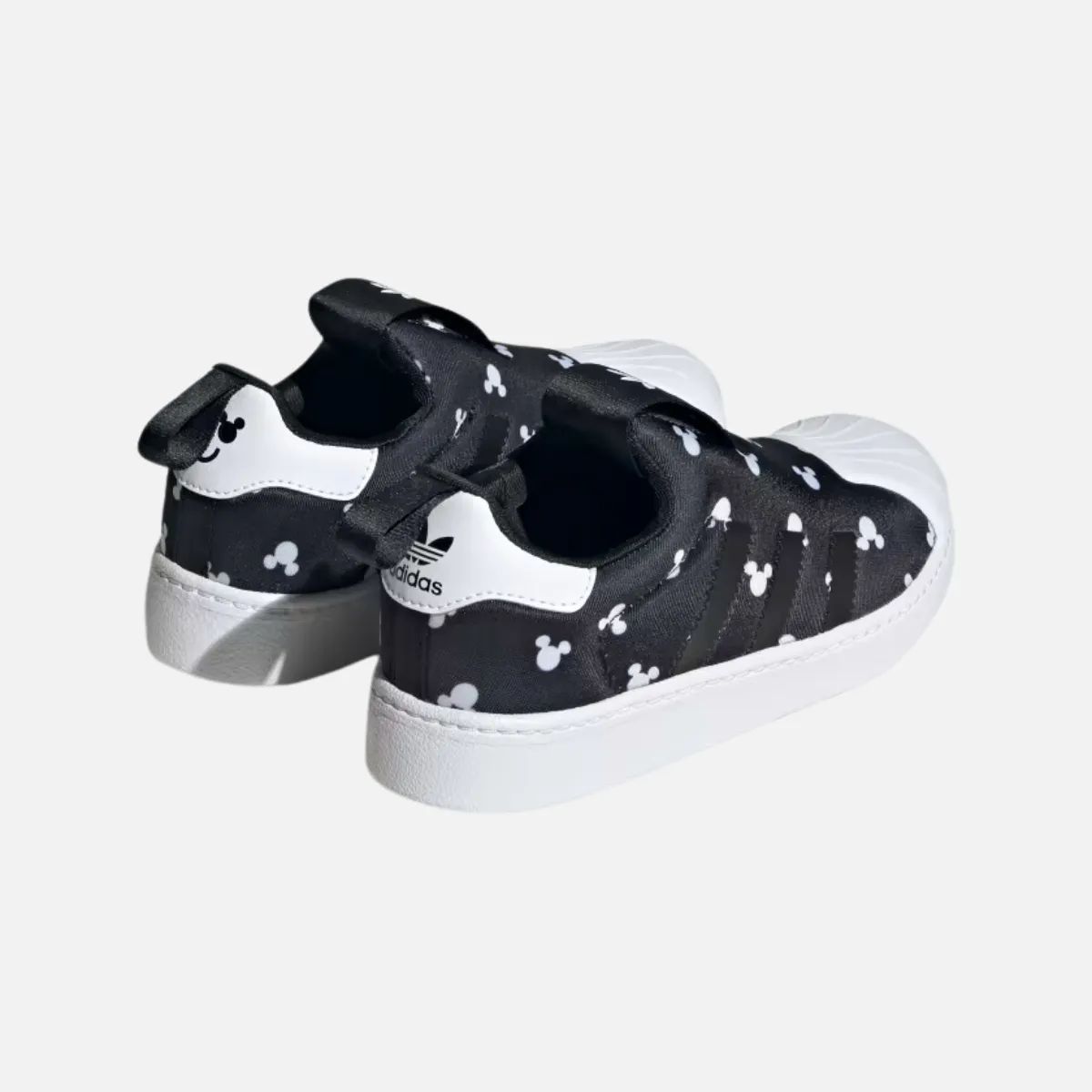 Adidas SUPERSTAR 360 Kids Unisex Shoes BOY AND GIRL (4-7 YEAR) -Core Black/Cloud White/Core Black