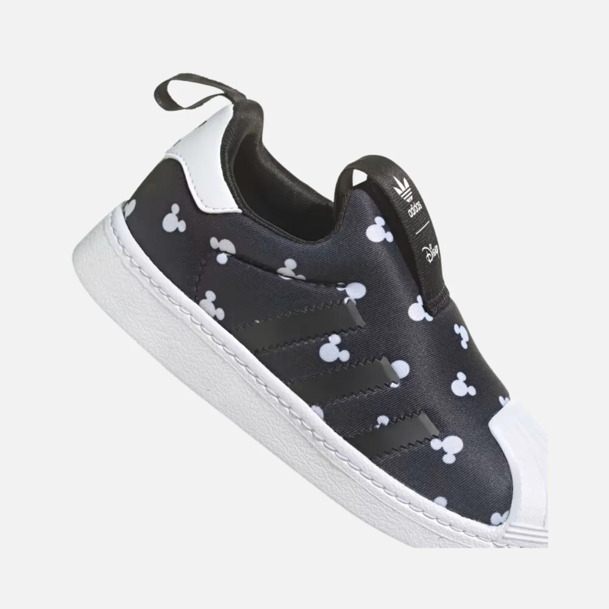 Adidas SUPERSTAR 360 Kids Unisex Shoes BOY AND GIRL (4-7 YEAR) -Core Black/Cloud White/Core Black