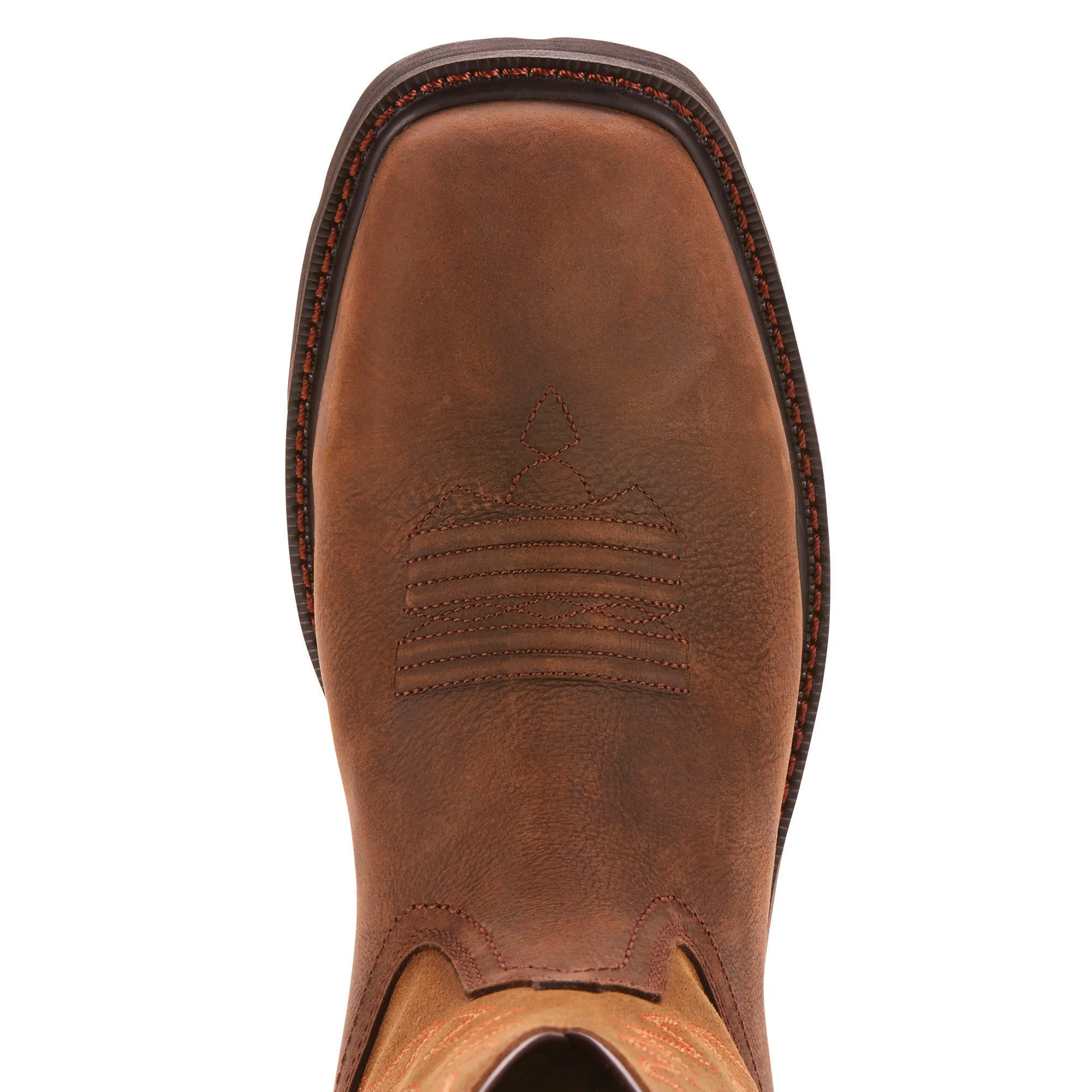 'Ariat' Men's 10" Groundbreaker EH WP Soft Toe - Brown