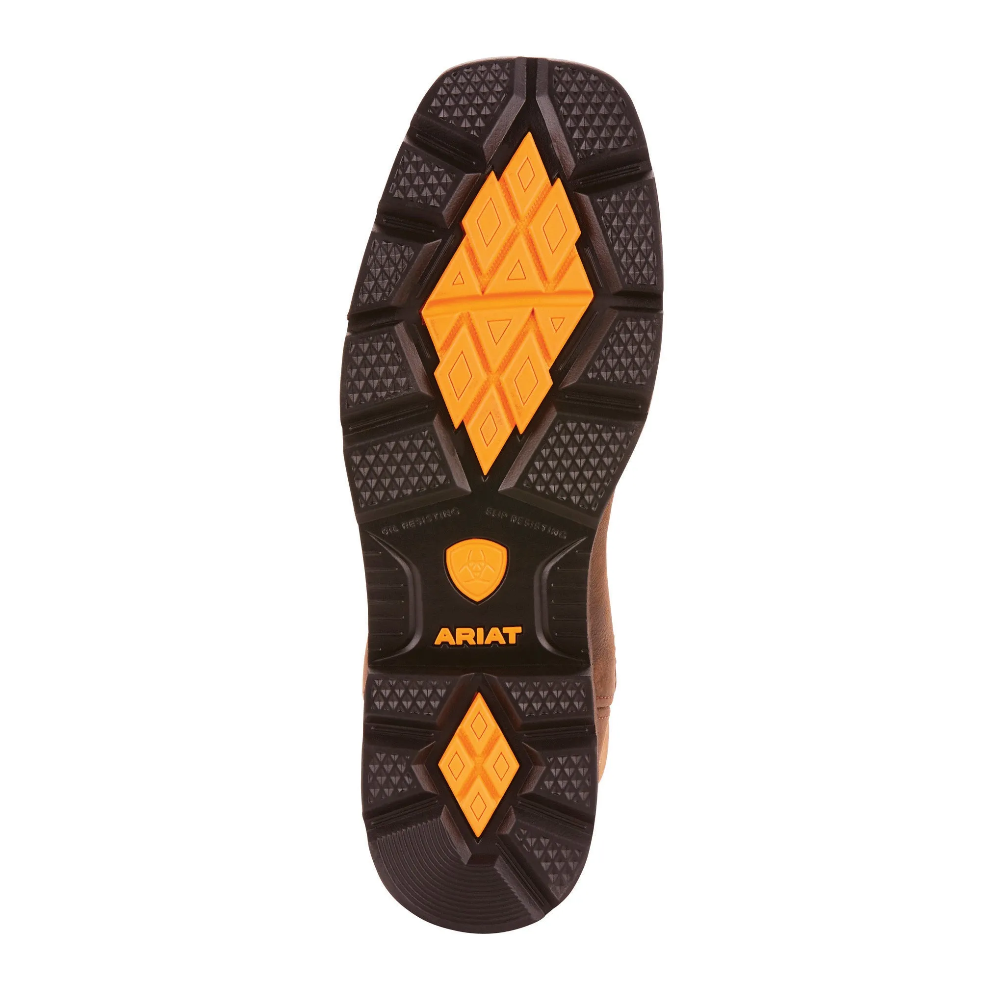 'Ariat' Men's 10" Groundbreaker EH WP Soft Toe - Brown