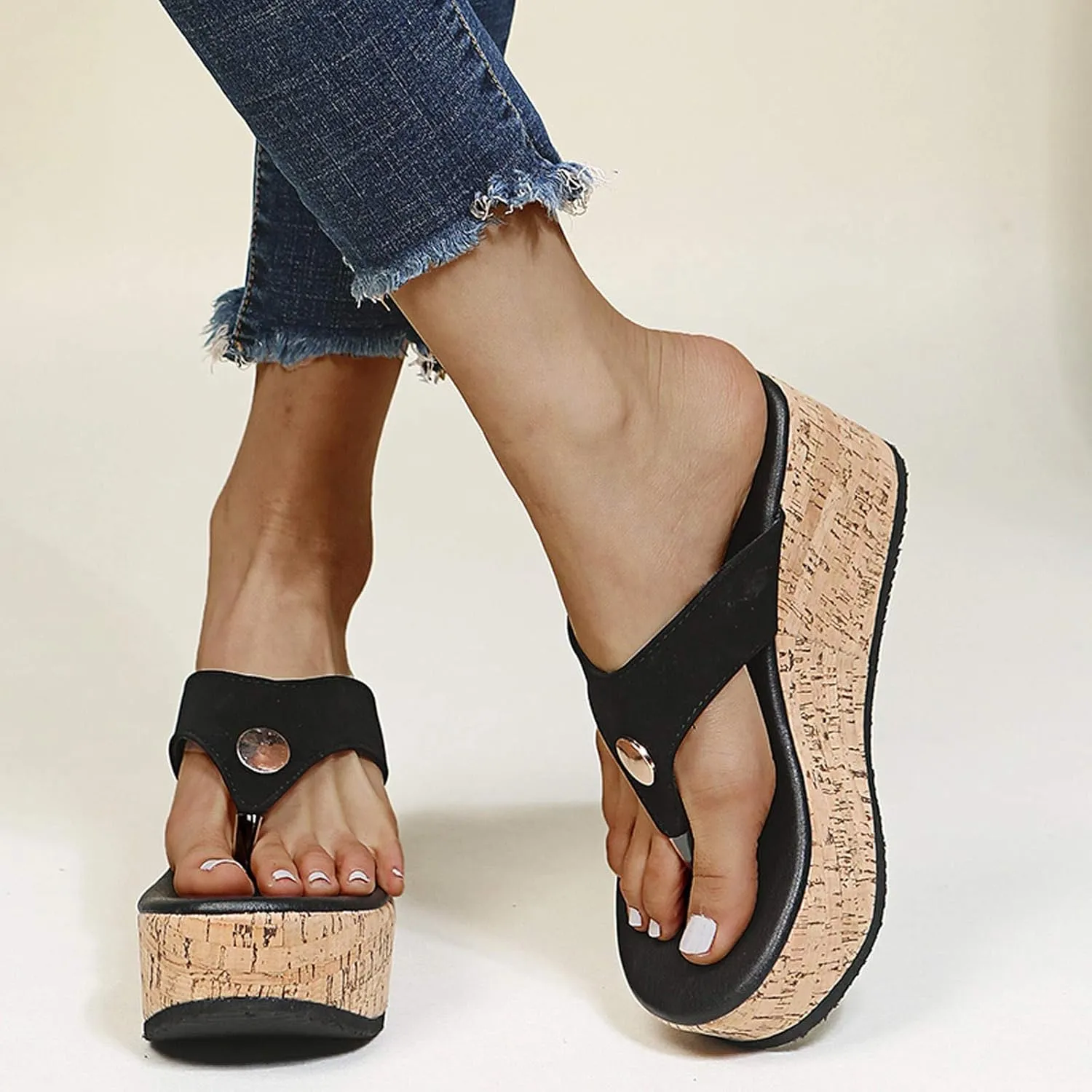 Beach Flip Flops Women Womens Shoes Comfortable Summer Beach Thong Sandals Womens Black Flip Flops Comfortable Casual Summer Thong Sandals Dressy