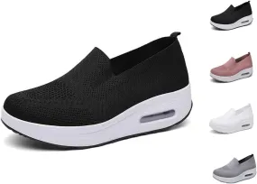Bridge Cutters Women's Orthopedic Slope Heel Shoes Platform Shoes Orthopedic Road Walking Shoes Skate Shoes Sports Sandals mesh Flat Shoes Sports Outdoor Shoes