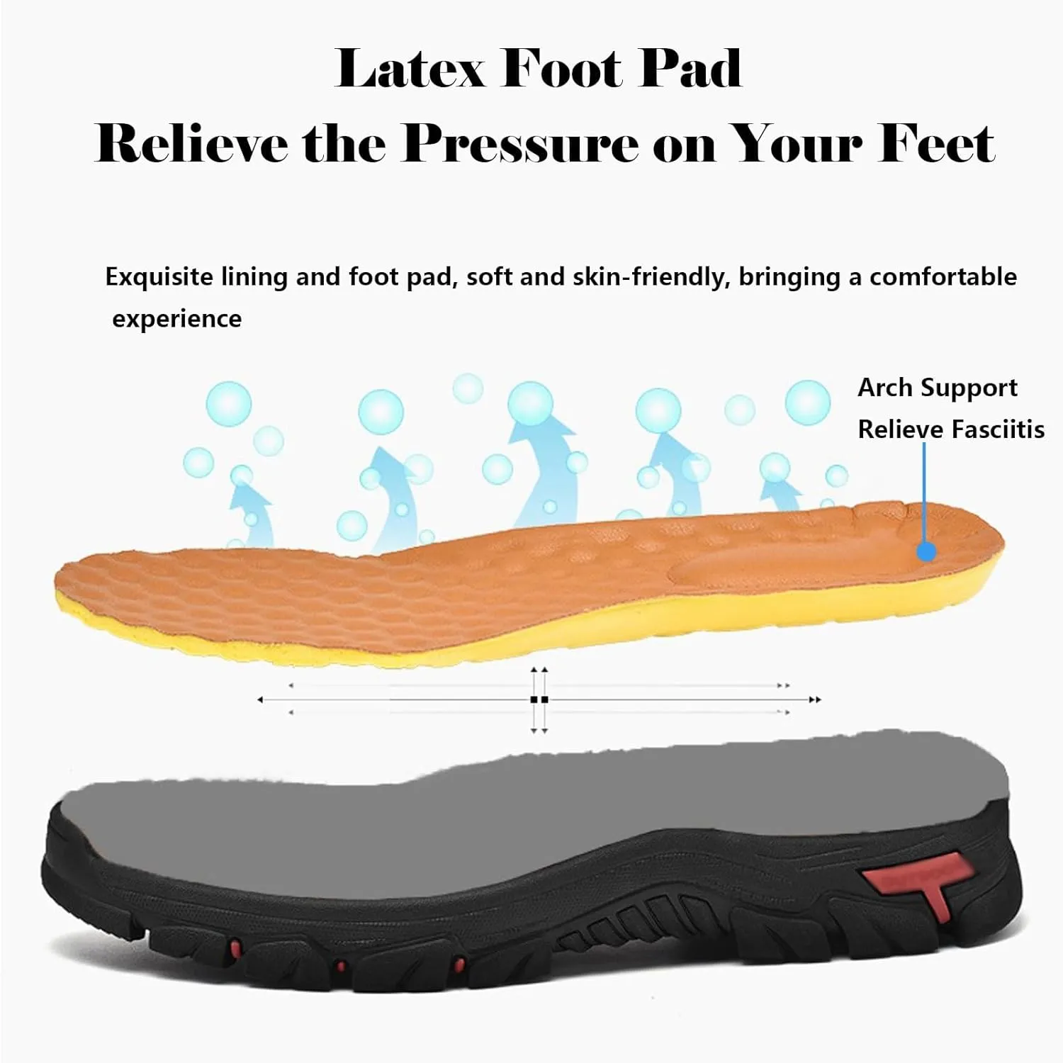 Caipcmall Mens Orthopedic Shoes,Caipcmall Mens Shoes,Men's Casual Non-Slip Comfy Breathable Leather Slipon Casual Leather Comfortable WalkingLoafer