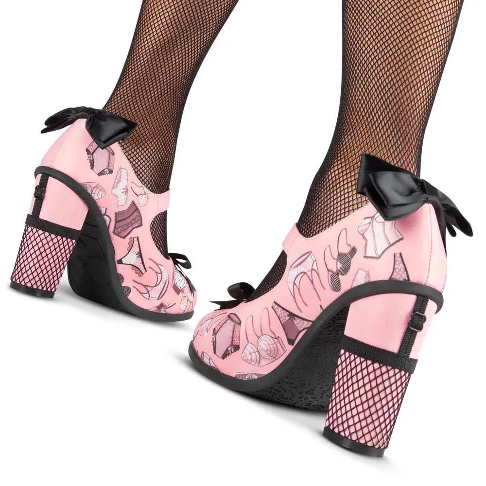 Chocolaticas® High Heels Lingerie Women's Mary Jane Pump