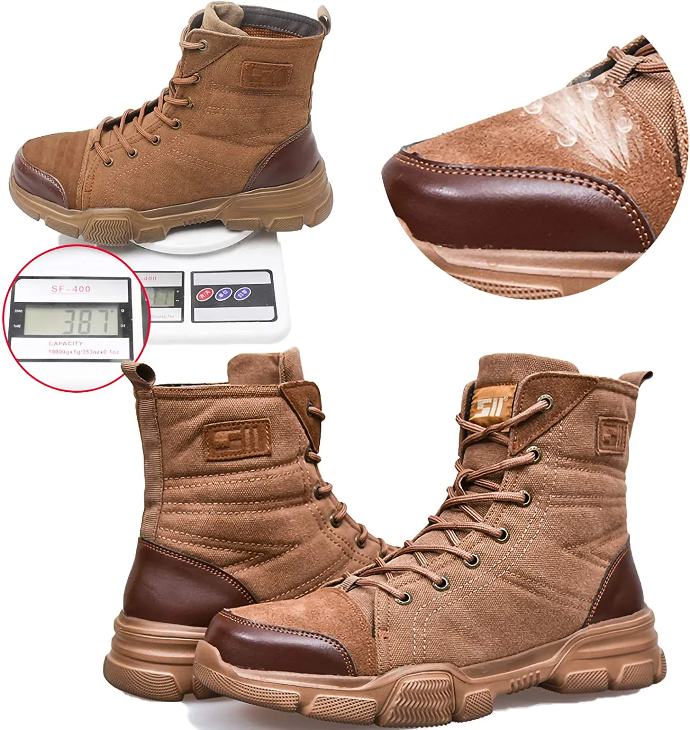 DUNE | SUADEX Steel Toe Military Safety Boots