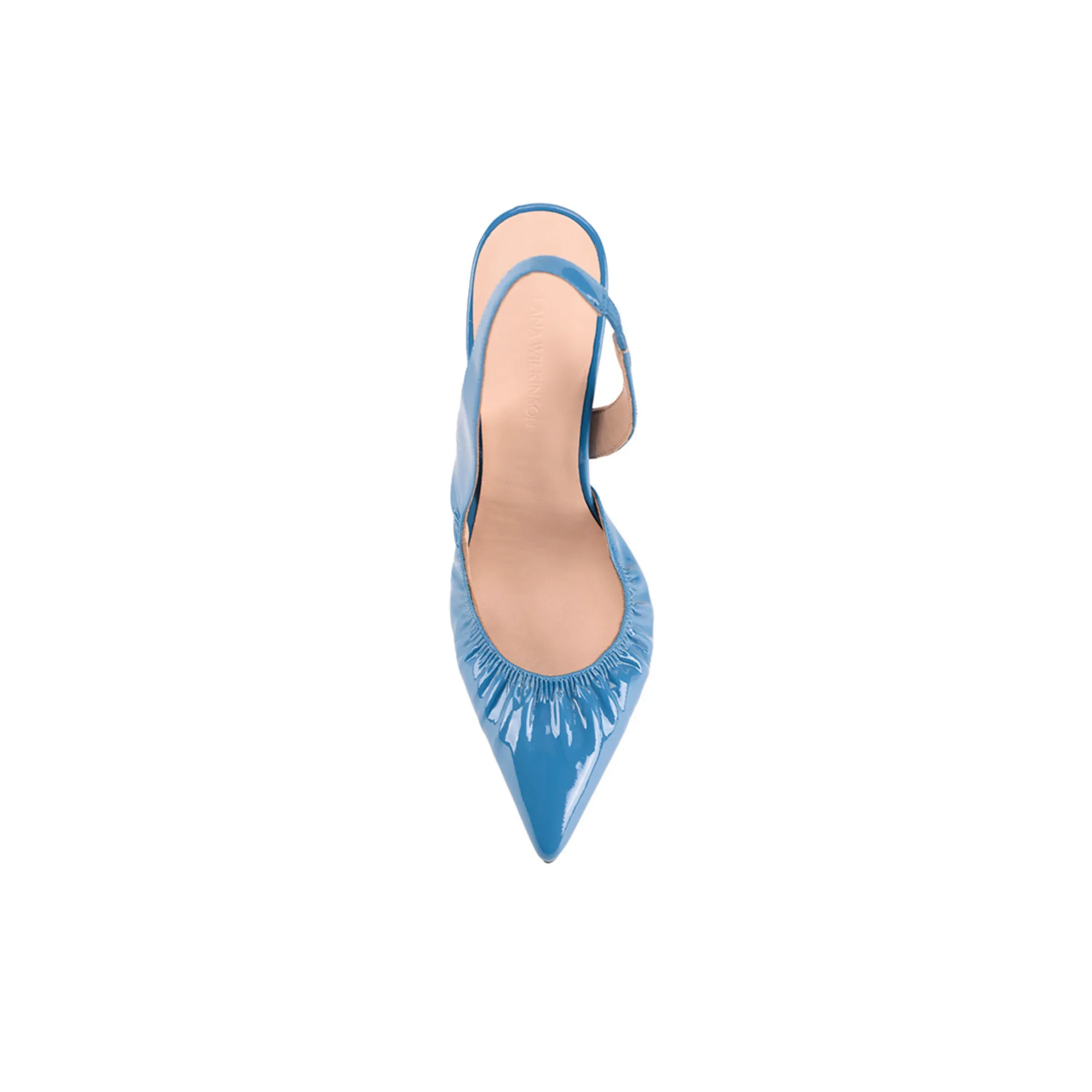 Elouise Pump Blue Patent Leather
