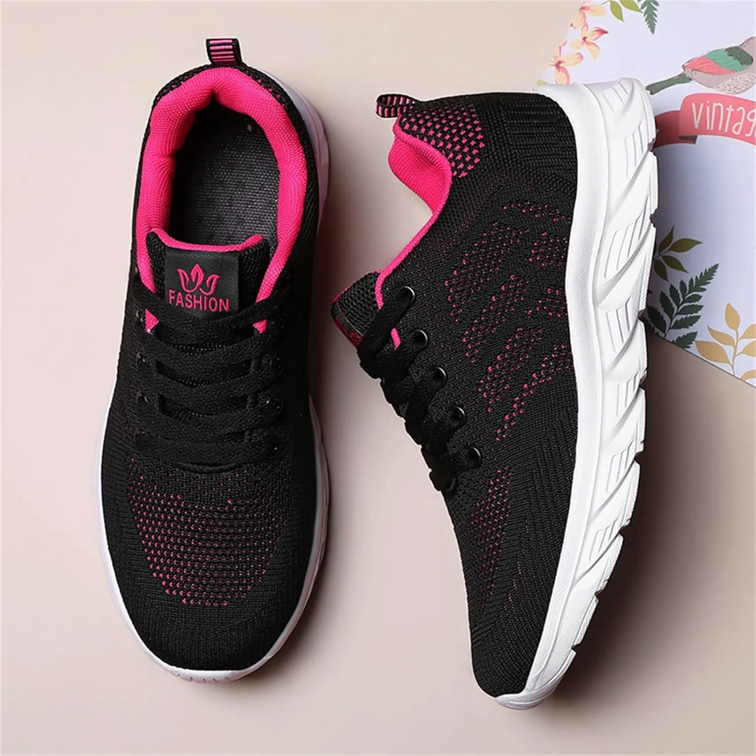 Fashion Summer for Women Mesh Breathable Lightweight Comfortable Casual Woman Casual Walking Shoes Sneakers
