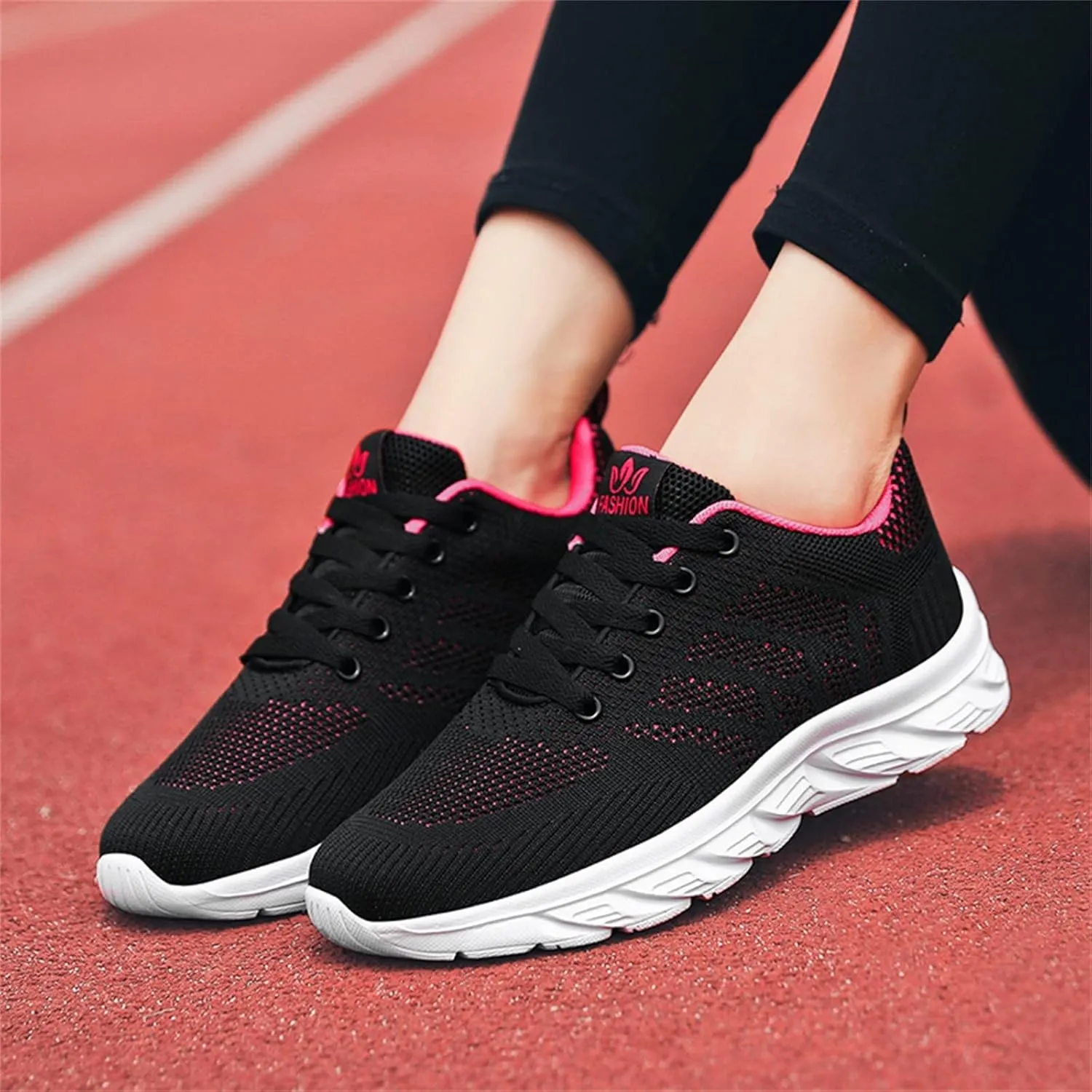 Fashion Summer for Women Mesh Breathable Lightweight Comfortable Casual Woman Casual Walking Shoes Sneakers