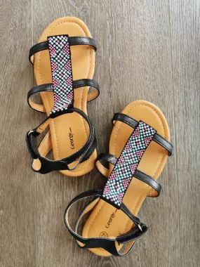 GIRL SIZE 12 YOUTH - GEORGE, Bohemian Sandals EUC B12