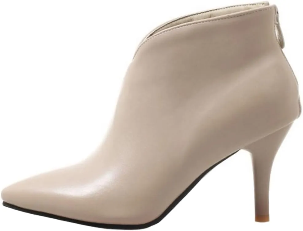 Gracemee Women High Heels Ankle Boots