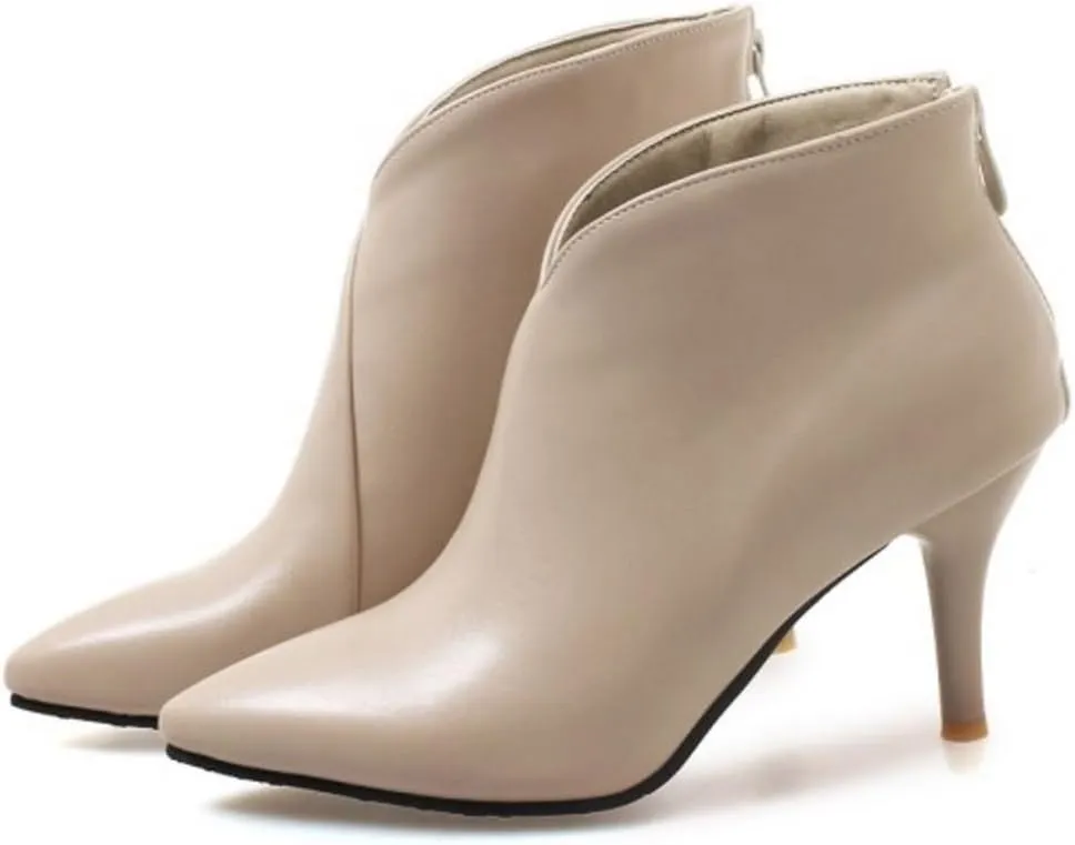 Gracemee Women High Heels Ankle Boots