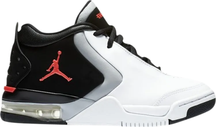 Jordan Big Fund GS White Infrared sneakers, white