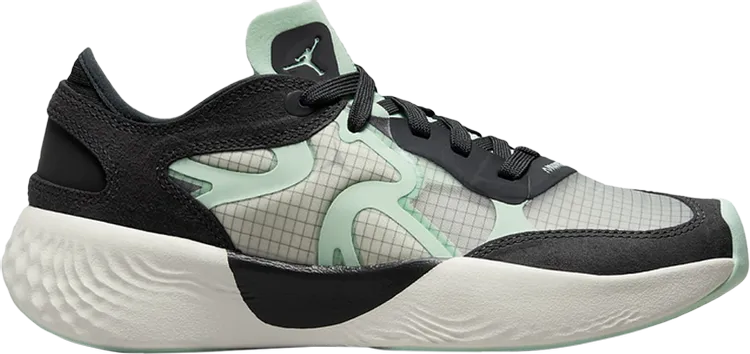 Jordan Delta 3 Low GS Anthracite Mint Foam, black