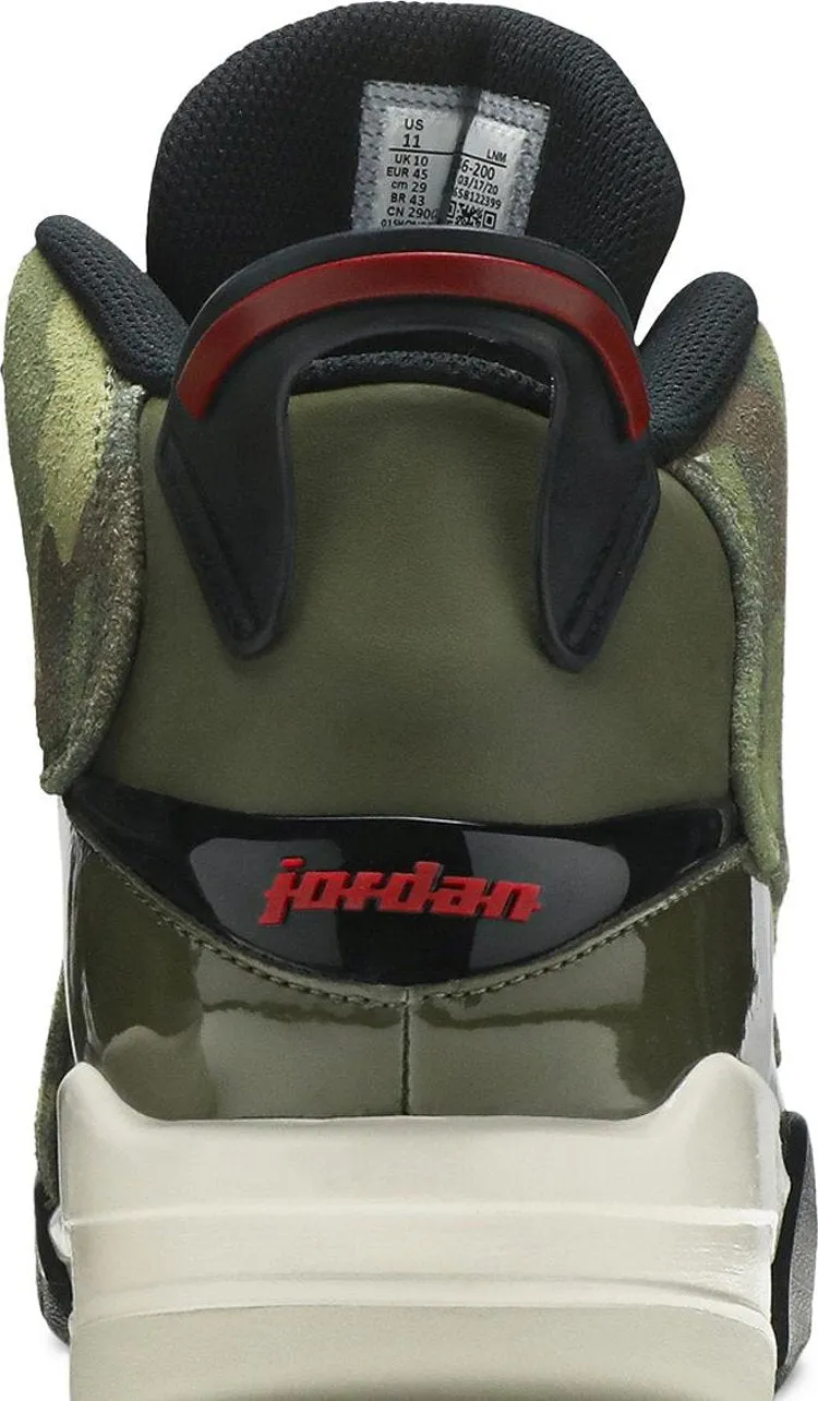 Jordan Dub Zero Olive Camo Green