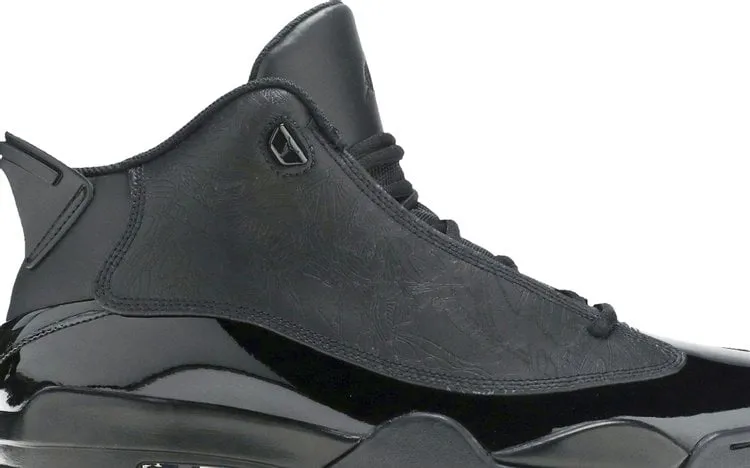 Jordan Dub Zero Triple Black sneakers, black