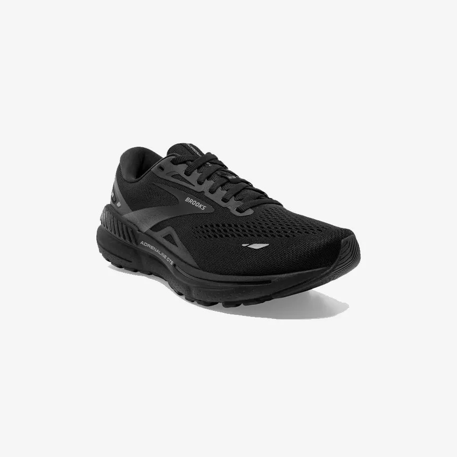 Wide Mens Adrenaline GTS 23 Running Shoes (Black/Black/Ebony)