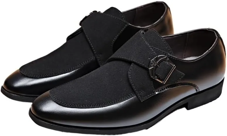 Men's Business Casual Loafers Patent Leather Formal Oxford Slip On Dress Shoes Men's Casual Dress Oxfords Shoes