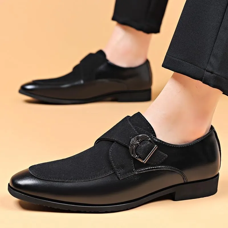 Men's Business Casual Loafers Patent Leather Formal Oxford Slip On Dress Shoes Men's Casual Dress Oxfords Shoes