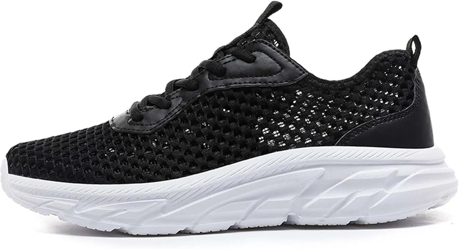 Men's Mesh Sports Running Shoes Lightweight Breathable Casual Walking Work Jogging Shoes Non-Slip Soft Bottom Sports Tennis Fitness Training Shoes