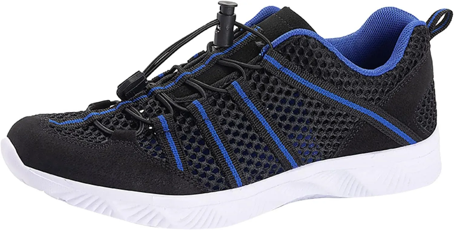 Mens Water Shoes Wide Feet Breathable Non Slip Athletic Water Shoes Barefoot Water Shoes Wide Width Women Barefoot Yoga Exercise Wear Sport Accessories for Boating Fishing Diving Surfing