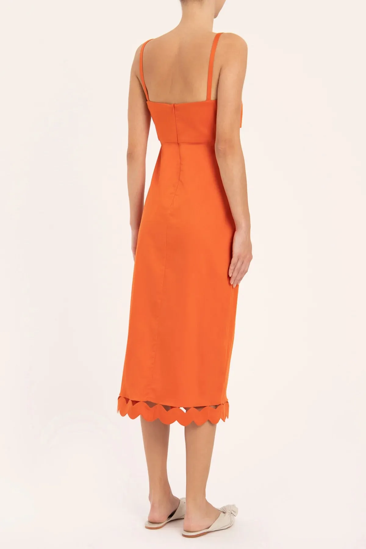 Moves Midi Dress With Straps