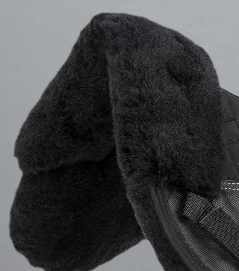 PEI Merino Wool Half Pad (Black / Black)