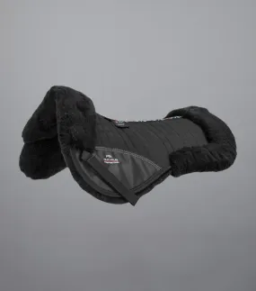 PEI Merino Wool Half Pad (Black / Black)