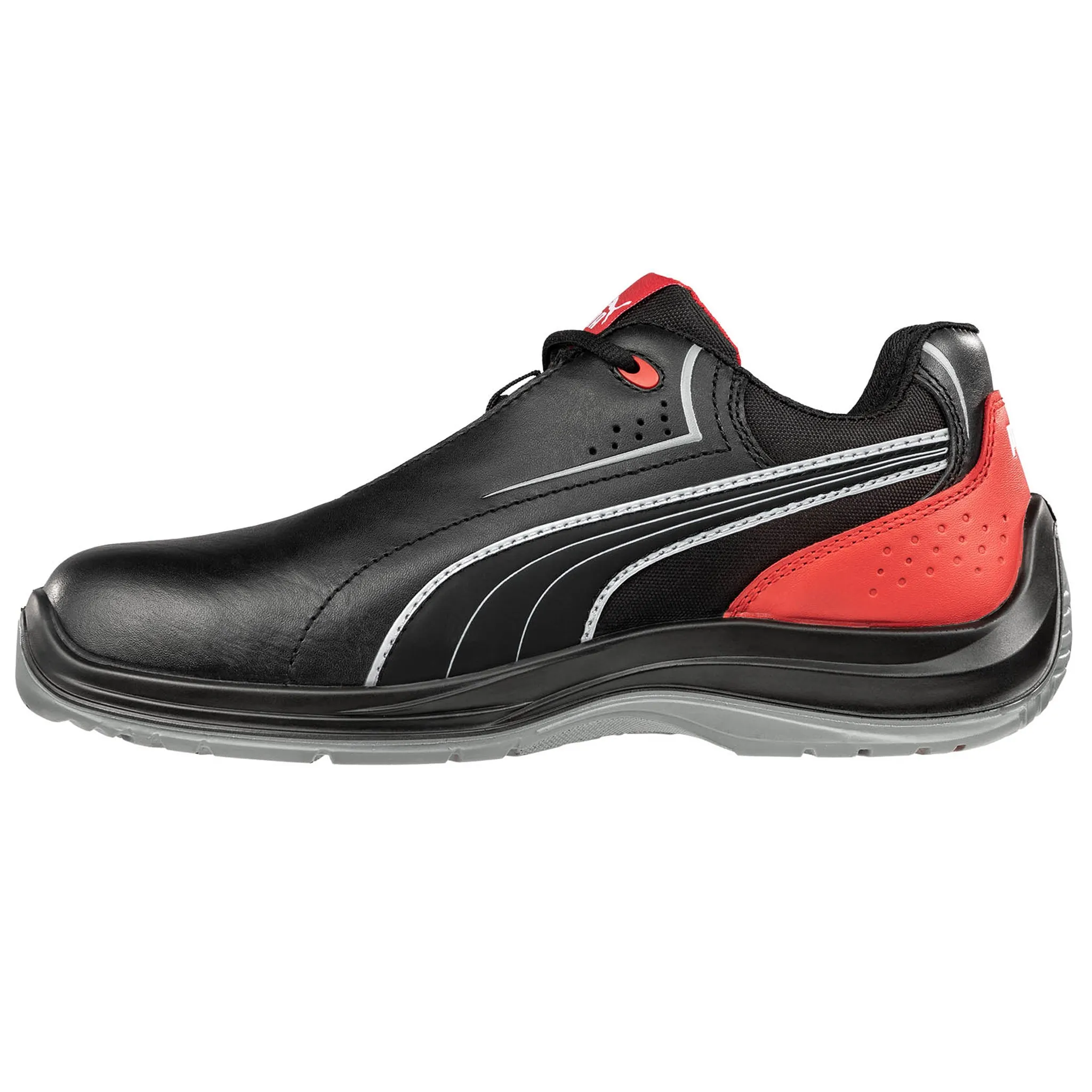 Puma Men's 643415 Touring Black Low ASTM EH Safety Composite Toe Work Shoes