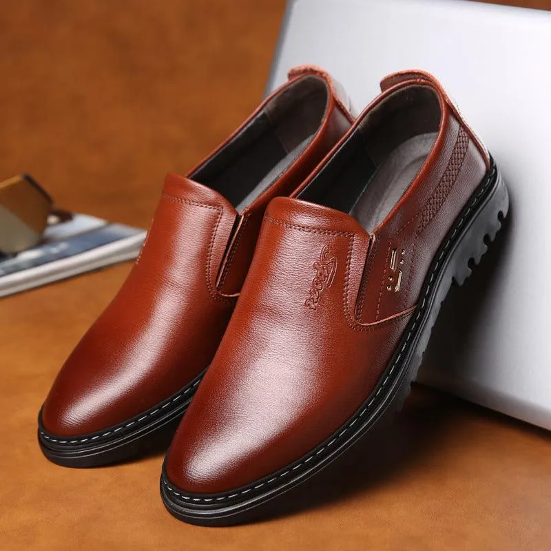Round Toe Business  Casual Shoes