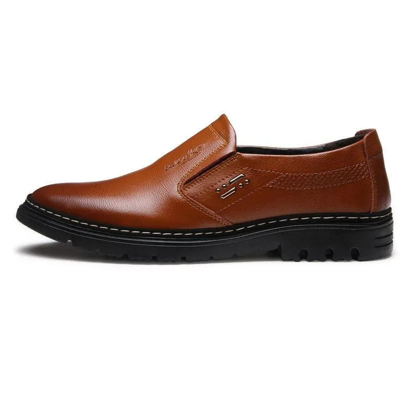 Round Toe Business  Casual Shoes