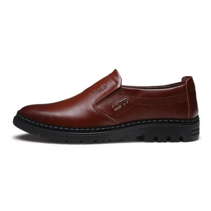 Round Toe Business  Casual Shoes
