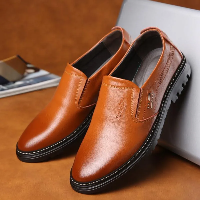 Round Toe Business  Casual Shoes