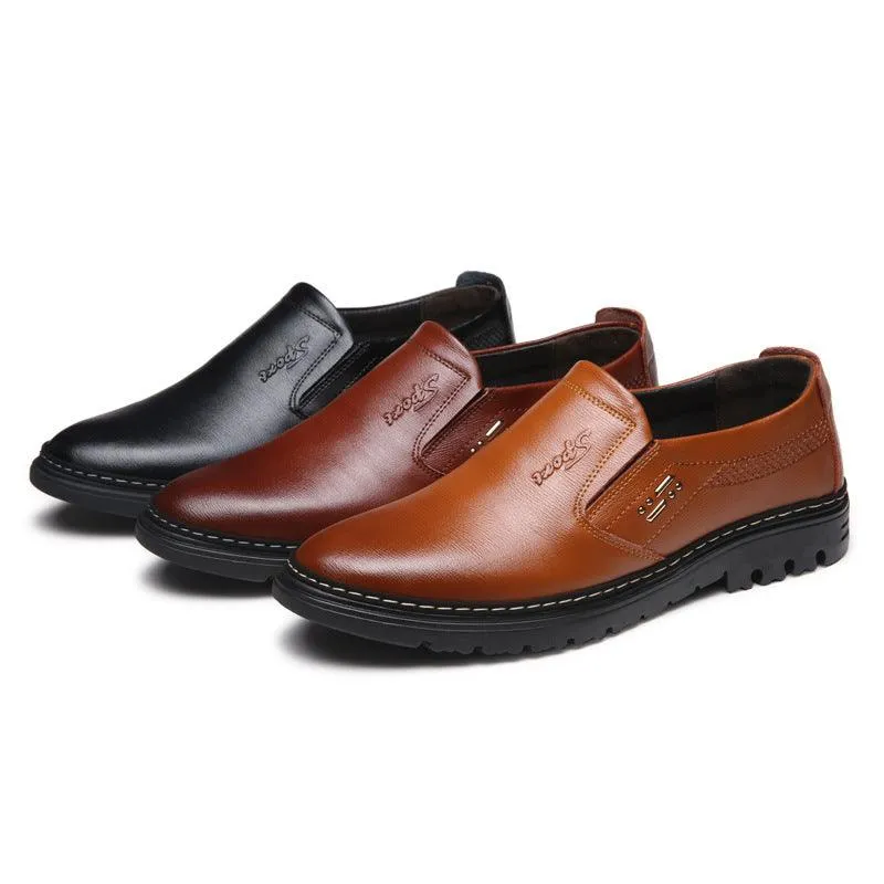 Round Toe Business  Casual Shoes