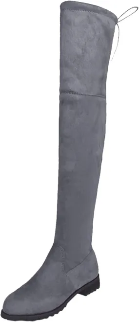 The Boots Comfort Boots Long Over Women Heels Boots Shoes Knee Winter Wide Width Knee High Boots for Women Size 9