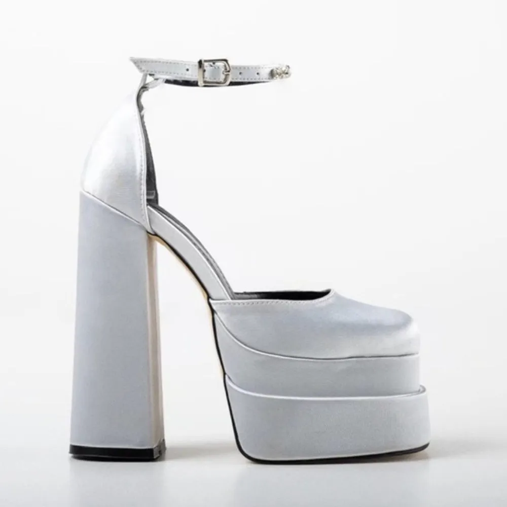 Thick High Heels Sandals