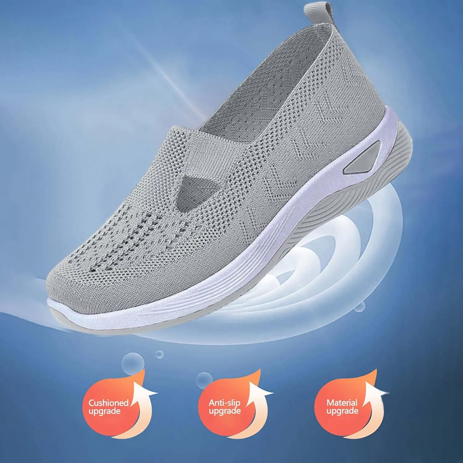 Women Walking Shoes Sock Sneakers Slip-On Breath Tennis Shoes Womens Casual Men Casual Dress Shoes Dress Sneakers Brown Tennis Shoe Trainers Shoe