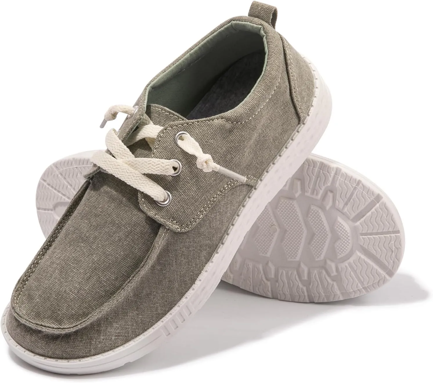 Women's Slip-on Loafers Casual Canvas Loafers Comfortable Breathable Sneaker Lightweight Walking Shoes Casual Shoes